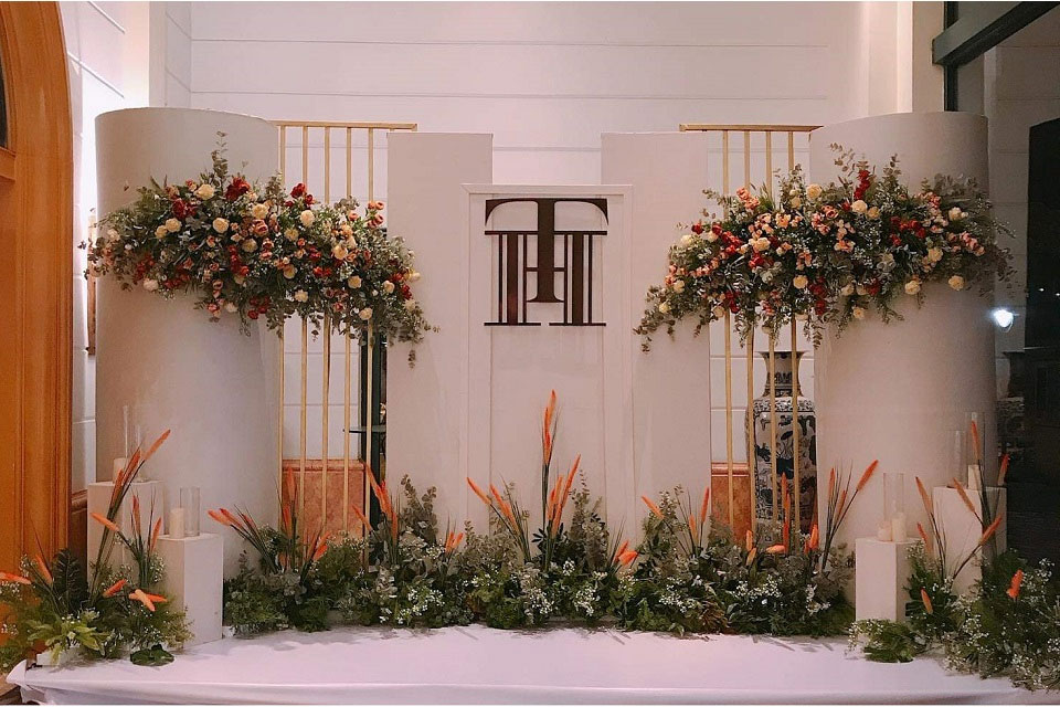 Backdrop đám cưới