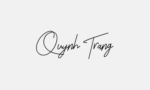 Chữ ký tên Trang đẹp 23