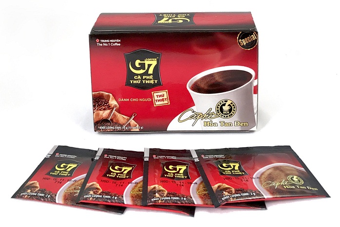 Các loại cà phê Trung Nguyên G7 Các loại cà phê Trung Nguyên G7