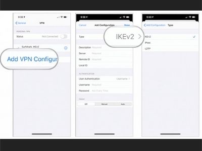 thiết lập vpn trên Iphone
