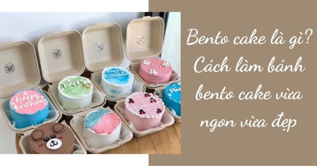 Bento cake Bento cake