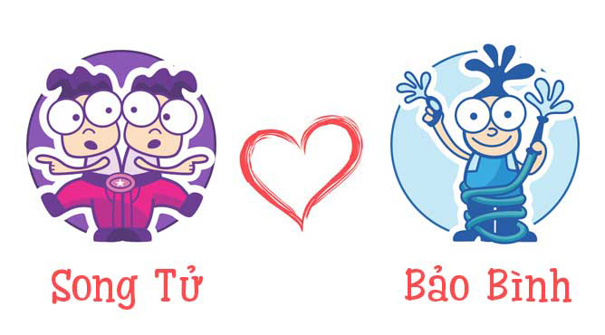 Song Tử và Bảo Bình