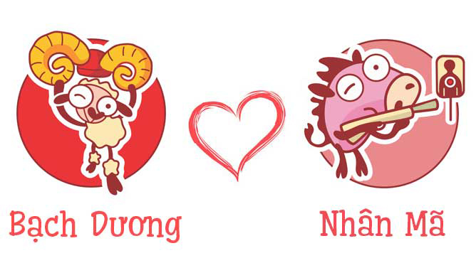 Nhân mã và Bạch Dương