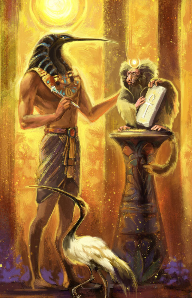 Thần Thoth Thần Thoth