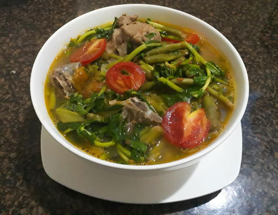 Canh ngó khoai