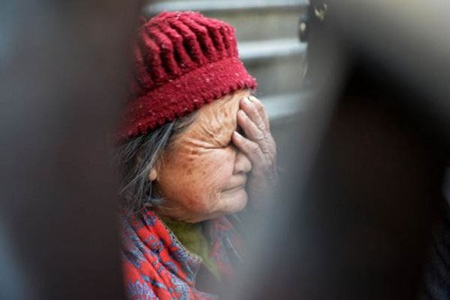 Hình ảnh mẹ già