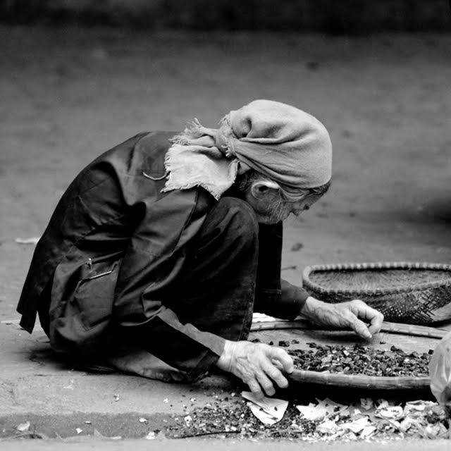 Hình ảnh mẹ già