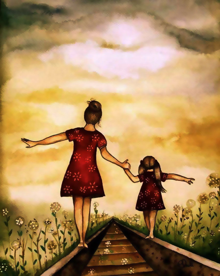 Hình ảnh mẹ và con