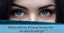 Dáng mắt của 12 cung hoàng đạo ấn chứa bí mật gì?