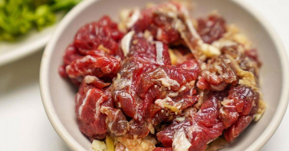 Ướp thịt bò Ướp thịt bò
