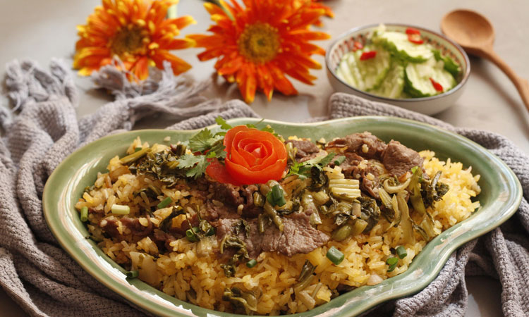 Cơm rang dưa bò Cơm rang dưa bò