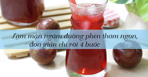 Mận ngâm đường phèn
