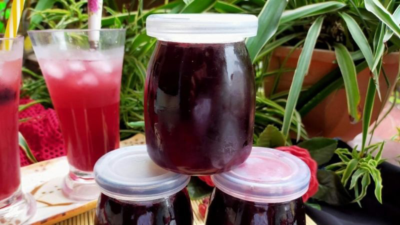 Hướng dẫn cách làm siro nho