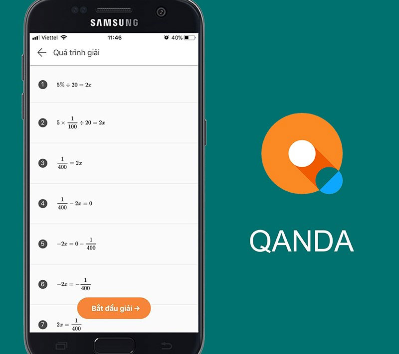 Phần mềm giải Toán bằng camera