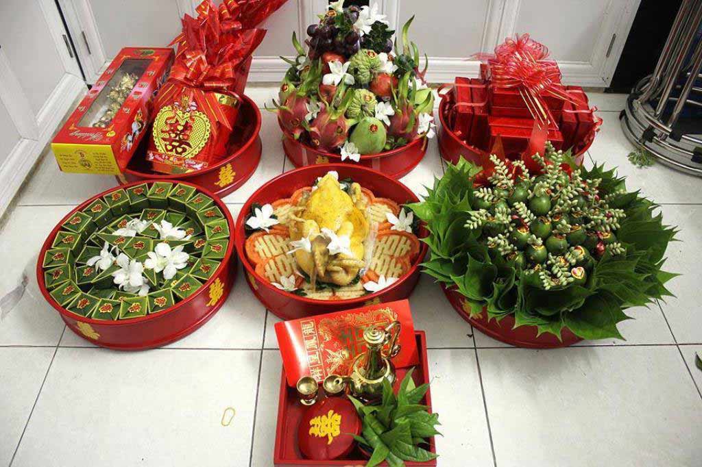 Mâm quả cưới mẫu 1 Mâm quả cưới mẫu 1