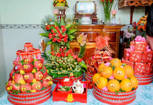 Mâm quả cưới mẫu 3 Mâm quả cưới mẫu 3