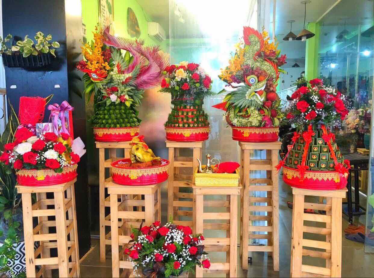 Mâm quả cưới mẫu 7 Mâm quả cưới mẫu 7