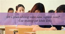 D15 gồm những môn nào, ngành nào? Các trường xét khối D15