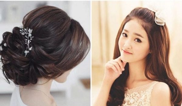 Kiểu tóc đi đám cưới
