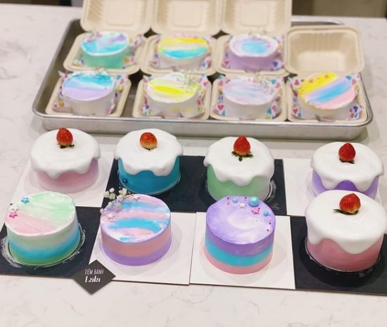 Bánh kem Hàn Quốc cute Bánh kem Hàn Quốc cute