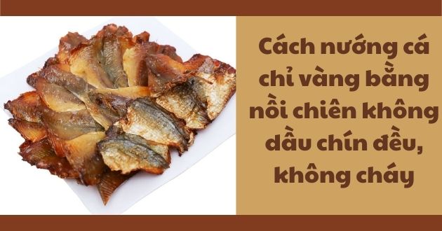 Nướng cá chỉ vàng