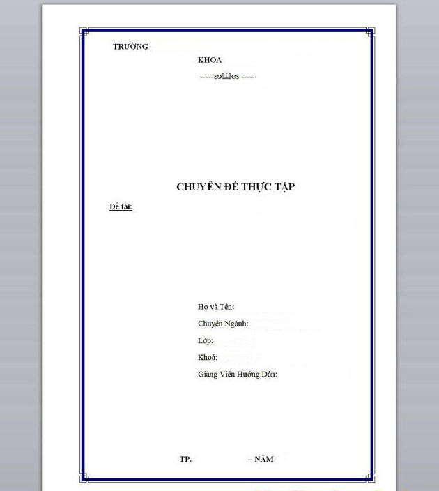 Nhấn OK để hoàn tất quá trình tạo khung trong Word Nhấn OK để hoàn tất quá trình tạo khung trong Word