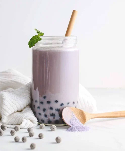 Trà sữa khoai môn