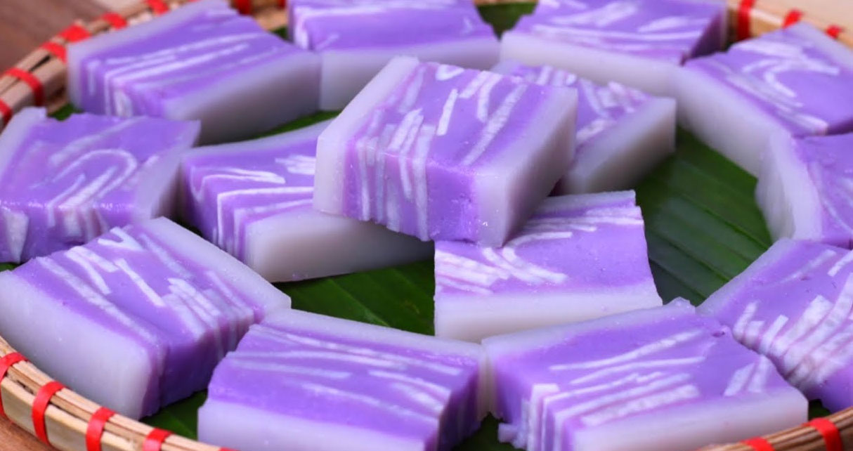 Bánh da lợn khoai môn