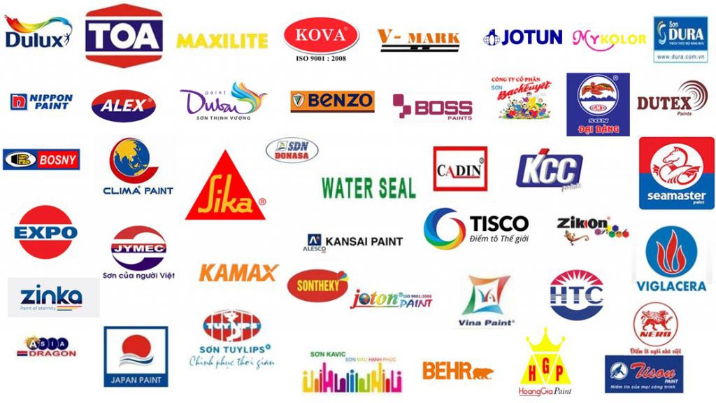 Tìm hiểu các hãng sơn nổi tiếng