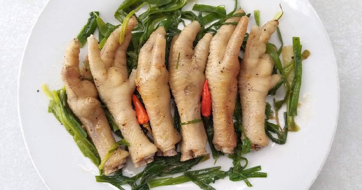Chân gà hấp Chân gà hấp