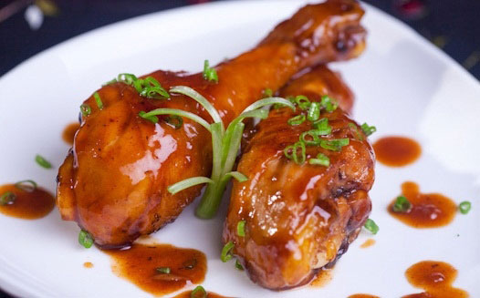 Đùi gà sốt me Đùi gà sốt me