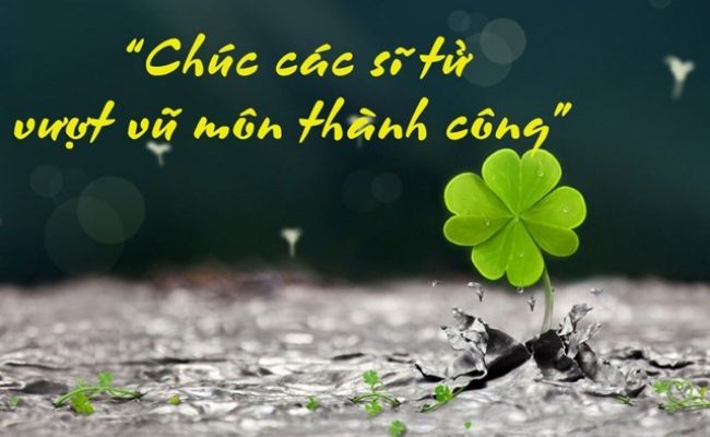 Hình ảnh chúc thi tốt