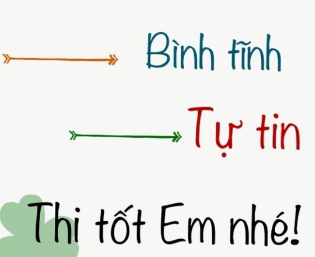 Hình ảnh chúc thi tốt