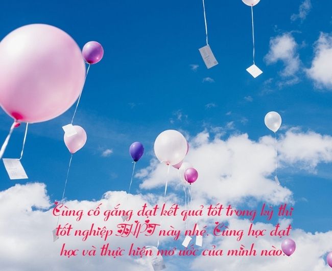 Hình ảnh chúc thi tốt