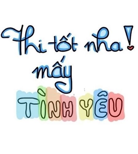 Hình ảnh chúc thi tốt