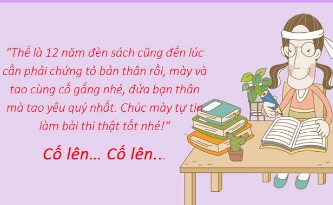 Hình ảnh chúc thi tốt