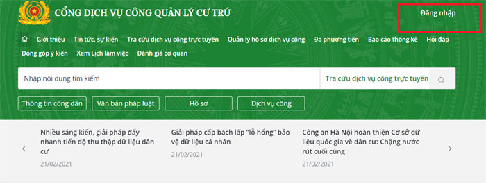 Tra cứu số định danh cá nhân
