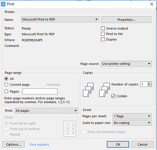 Cách chuyển file Word sang PDF Cách chuyển file Word sang PDF