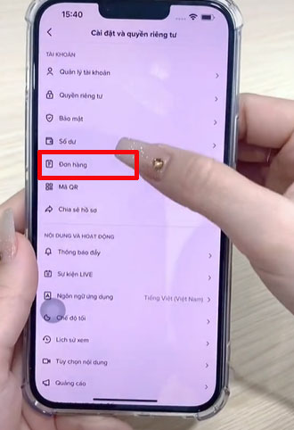 Cách hủy đơn hàng trên TikTok Cách hủy đơn hàng trên TikTok