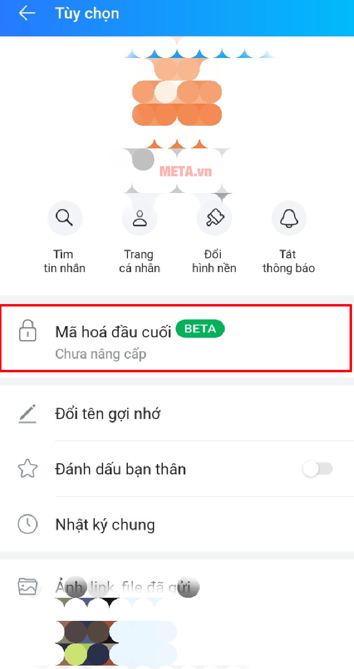 Cách bật mã hóa đầu cuối Zalo Cách bật mã hóa đầu cuối Zalo