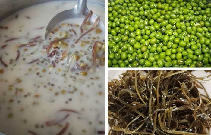 Chè phổ tai đậu xanh