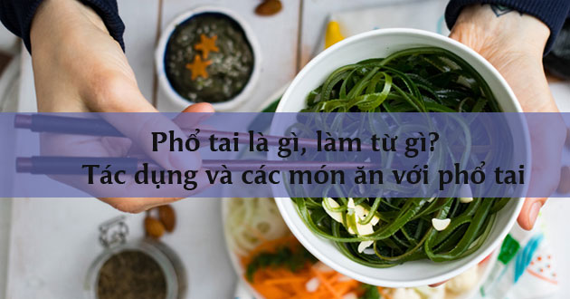 Phổ tai là gì Phổ tai là gì