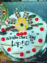 Mẫu bánh kem tổng kết năm học