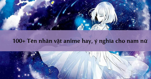 Tên nhân vật anime
