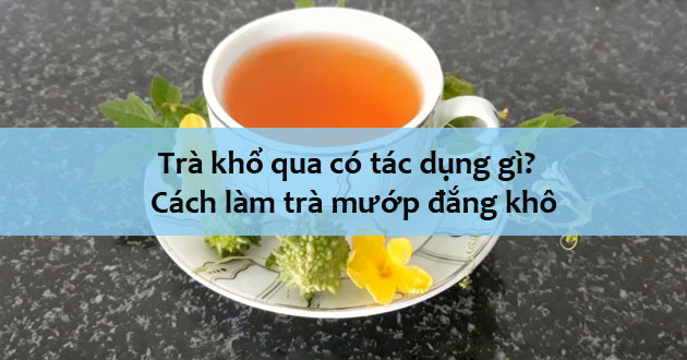 Trà khổ qua