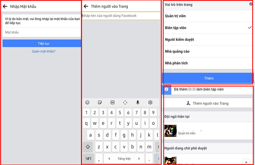 Nhấn Thêm là được