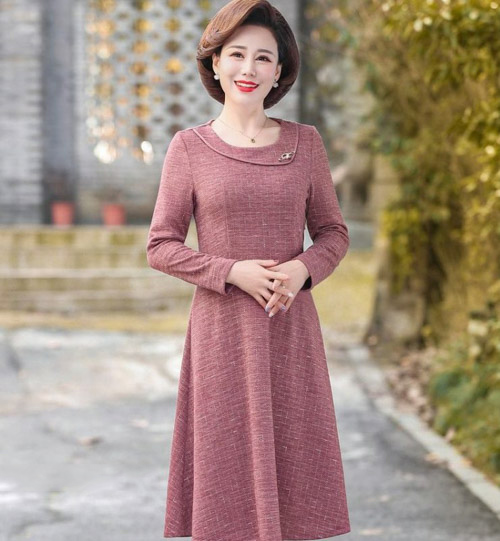 Đầm trung niên cho người mập Đầm trung niên cho người mập