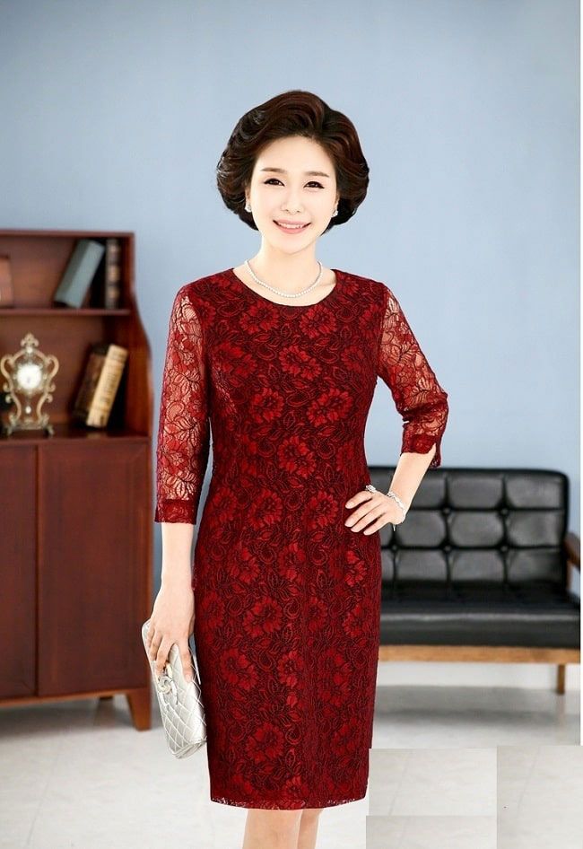 Đầm dạ hội trung niên cho người mập Đầm dạ hội trung niên cho người mập