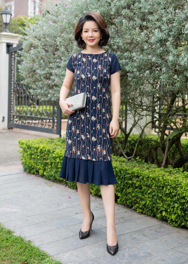 Mẫu đầm đẹp cho tuổi trung niên Mẫu đầm đẹp cho tuổi trung niên