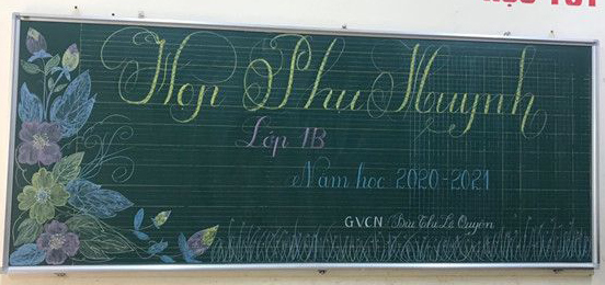 Trang trí bảng lớp họp phụ huynh Trang trí bảng lớp họp phụ huynh